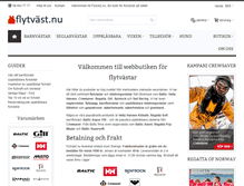Tablet Screenshot of flytvast.nu